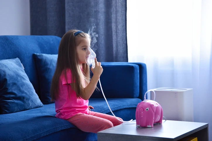 a child with asthma